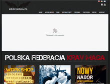 Tablet Screenshot of inowroclaw.krav-maga.pl