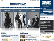 Tablet Screenshot of krav-maga.cz