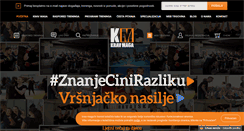 Desktop Screenshot of krav-maga.hr