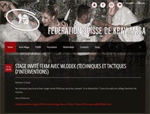 Tablet Screenshot of forum.krav-maga.ch